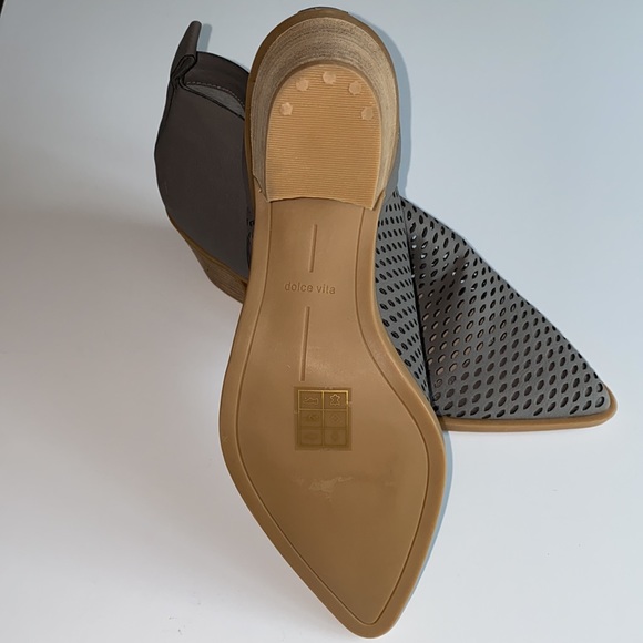 Dolce Vita Grey Ankle Booties SZ 8.5 NEW! - Picture 3 of 5